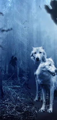 wolf pack  Live Wallpaper