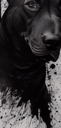 Dog Black Dog Breed Live Wallpaper