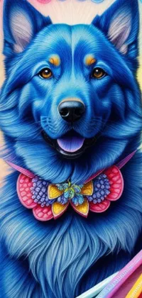 Dog Blue Carnivore Live Wallpaper
