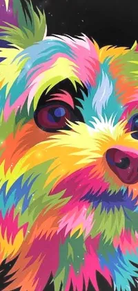 Dog Carnivore Art Live Wallpaper