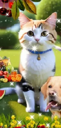 Dog Cat Carnivore Live Wallpaper