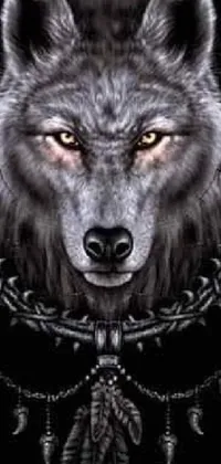 Wolf Spirit.  Live Wallpaper