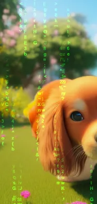 If you're a dog lover, you'll want to check out this charming live wallpaper
