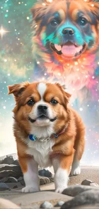 Dog Light Dog Breed Live Wallpaper