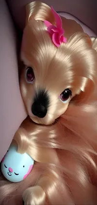 Dog Toy Ear Live Wallpaper