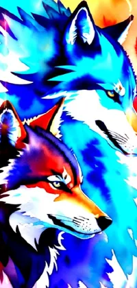Blue Light Dog Live Wallpaper - free download
