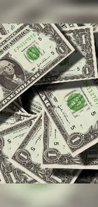 Dollar Banknote Money Handling Live Wallpaper