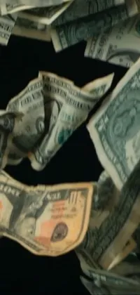 Dollar Banknote Money Handling Live Wallpaper