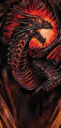 Dragon Mythical Creature Art Live Wallpaper