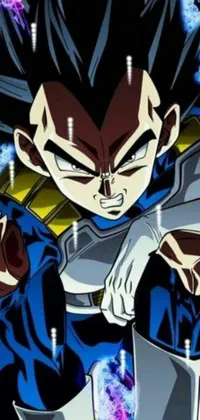 This phone live wallpaper features a stunning image of the skilled Dragon Ball character, perfect for fans of the anime
