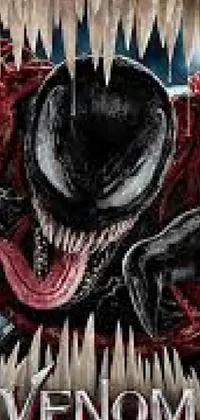 This venom-themed live wallpaper is the perfect addition for lovers of edgy and dark art