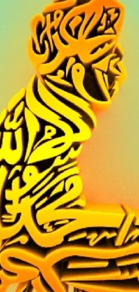 Get ready to give your phone an exciting makeover with this captivating live wallpaper! Featuring a stunning close-up of a tiger statue rendered in a bold vector art style, this wallpaper is sure to add a modern edge to your phone