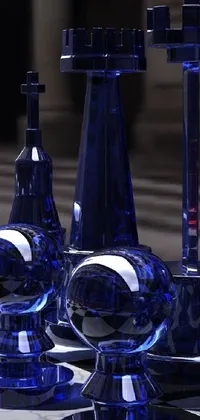 Drinkware Blue Liquid Live Wallpaper