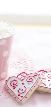 Drinkware Cup Pink Live Wallpaper