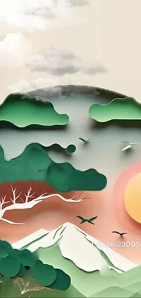 Ecoregion World Cloud Live Wallpaper