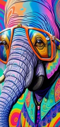 Elephant Vertebrate Elephants And Mammoths Live Wallpaper