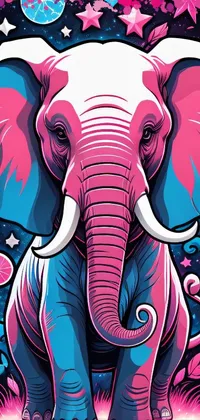 Elephant Vertebrate Nature Live Wallpaper