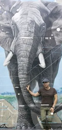 Elephant Working Animal Elephants And Mammoths Live Wallpaper