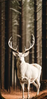 Elk Deer Barren Ground Caribou Live Wallpaper