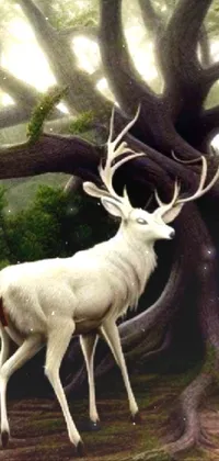 Elk Light Deer Live Wallpaper