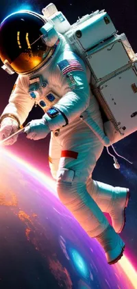 Entertainment Flash Photography Astronaut Live Wallpaper