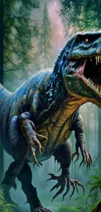 Extinction Dinosaur Nature Live Wallpaper