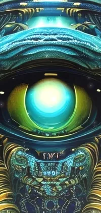 Eye Blue Light Live Wallpaper