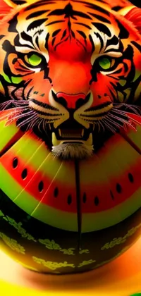Eye Carnivore Tiger Live Wallpaper