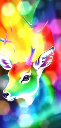 Eye Deer Fawn Live Wallpaper