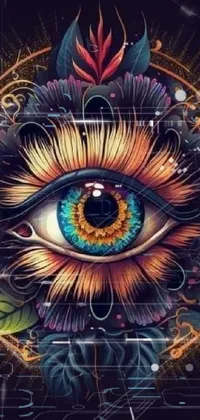 Eye Eyelash Organism Live Wallpaper