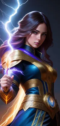 lightning mage female