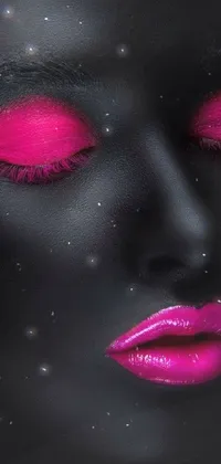 Eye Lipstick Eyelash Live Wallpaper