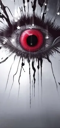 Eye Liquid Eyelash Live Wallpaper