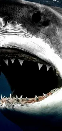 Eye Mouth Requiem Shark Live Wallpaper