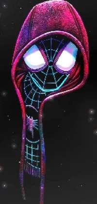 This stunning live wallpaper will take your phone screen to new heights! Featuring a pixel art image of everyone's favorite web-slinger, Spider-Man, this wallpaper is sure to impress