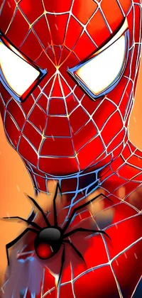 Eye Spider-man Cartoon Live Wallpaper