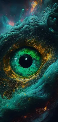 Eye Water Iris Live Wallpaper