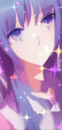 Delicate anime character Live Wallpaper