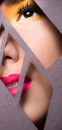 Eyebrow Lip Cosmetics Live Wallpaper