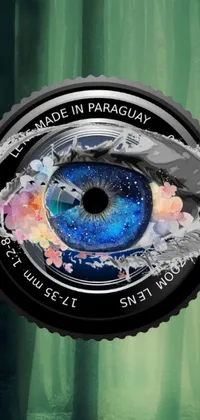 Eyelash Iris Camera Lens Live Wallpaper