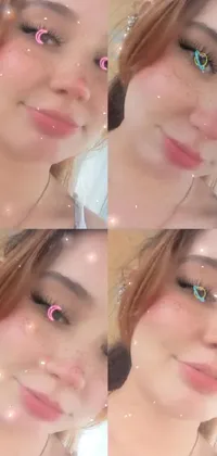Face Forehead Nose Live Wallpaper