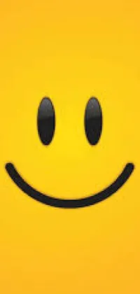 This smiley face live wallpaper is the perfect addition to your phone's home screen