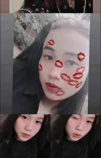 Face Lip Eyebrow Live Wallpaper