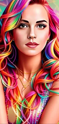 Face Lip Hairstyle Live Wallpaper