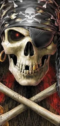 Face Mask Skull Live Wallpaper