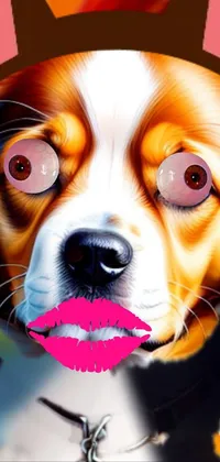 Facial Expression Dog Carnivore Live Wallpaper