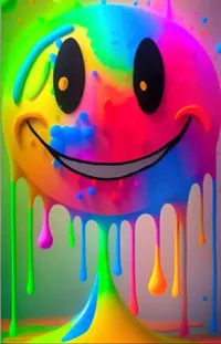 Facial Expression Smile Light Live Wallpaper