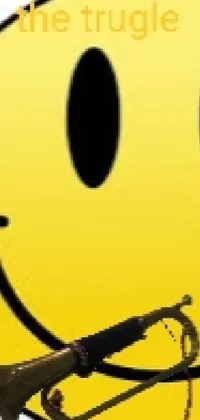 Facial Expression Yellow Happy Live Wallpaper