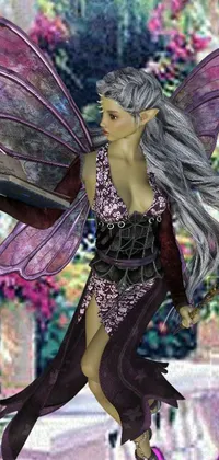 Fantasy Fashion Butterfly Live Wallpaper