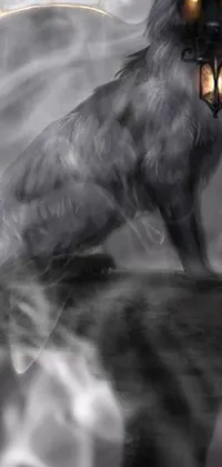 Felidae Carnivore Grey Live Wallpaper